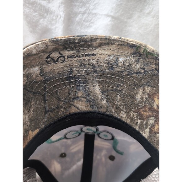 Camo Trucker Hat 18 Realtree Camouflage Hook And Loop Hat - Picture 6 of 7